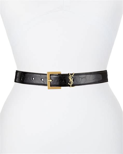 ysl monogram belt womens|YSL belt size chart.